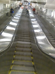Kamppi Metro Escalator Photo