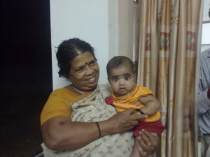Amma with Advaith